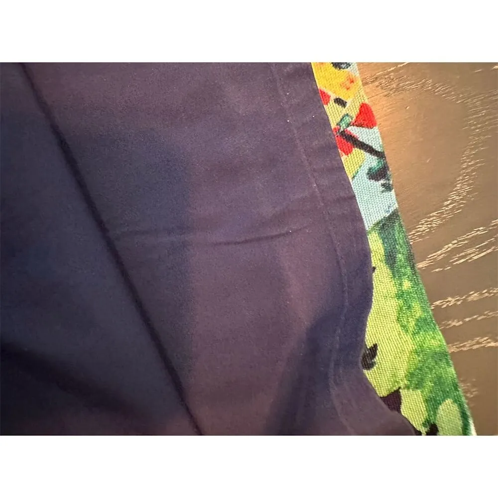 Talbots Petites A-Line Skirt Size 8 Multicolor Geometric Knee Length - Image 5