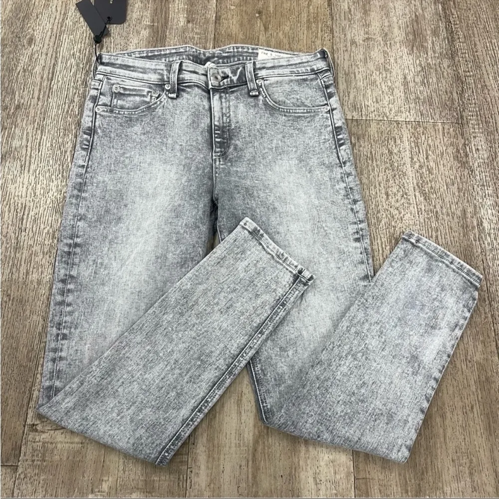 NWT Rag & Bone Cate Mid-rise Skinny Jeans In Acid - Image 3