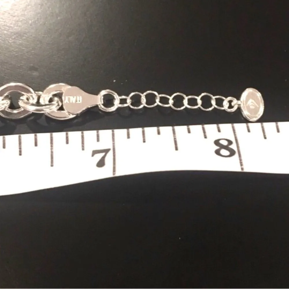 SILPADA Women’s Sterling Silver Rolo Open Interconnencted Link Bracelet - Image 9