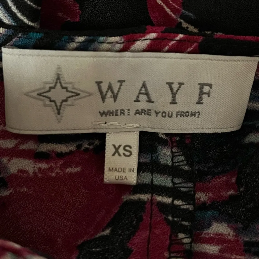 WAYF Short Sleeve Sheath Side Zippers Mini Dress Pink Black White Size XSmall - Image 4