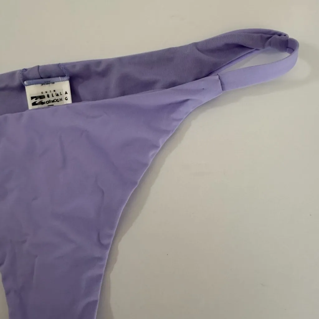 NWOT BILLABONG Prism Violet Sol Searcher Maya Bikini Bottom - Image 7