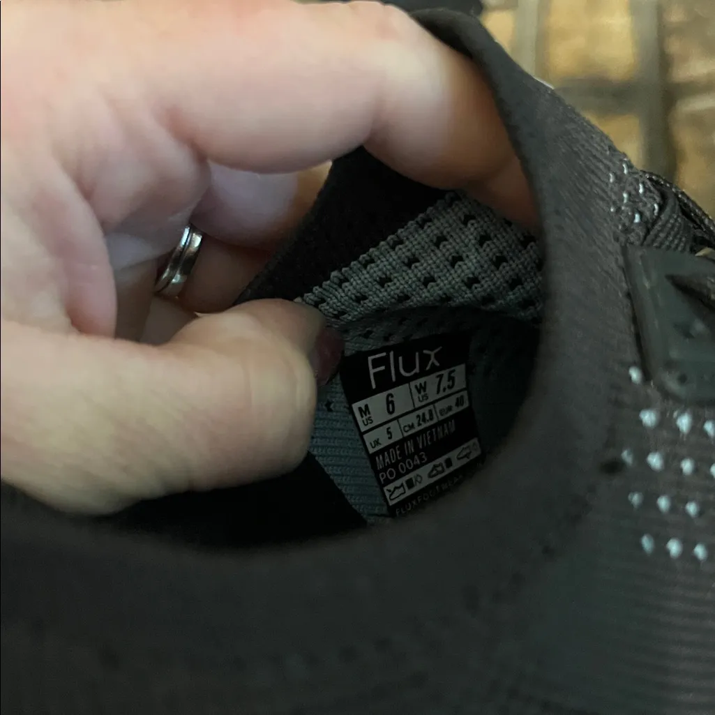 Flux Adapt Runner Women’s Black & Blue Camo Athletic Shoes Size 7.5 - Image 9