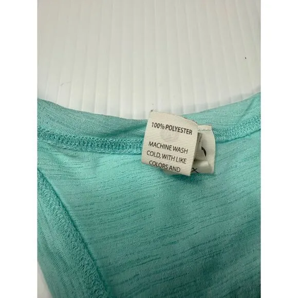Scorpio sol Cool Racerback Tank Top Mint Green Athletic Workout Yoga Running m - Image 7