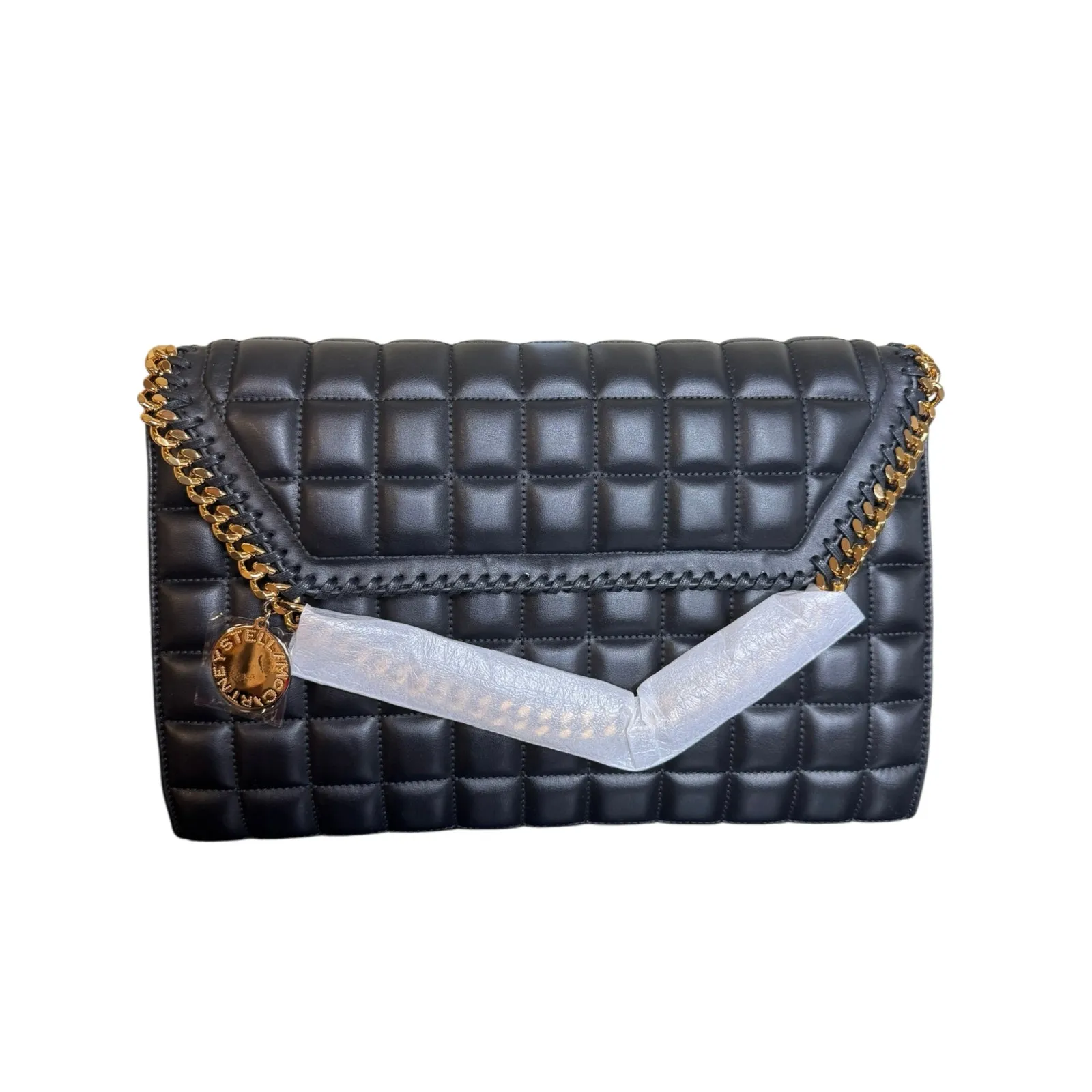 Stella McCartney NWT Falabella Crossbody Quilted Vegan Tote in Black - Image 2