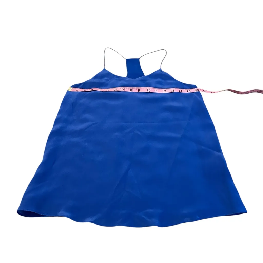 3/$15 POOKIE & SEBASTIAN strappy blue tank - Image 3