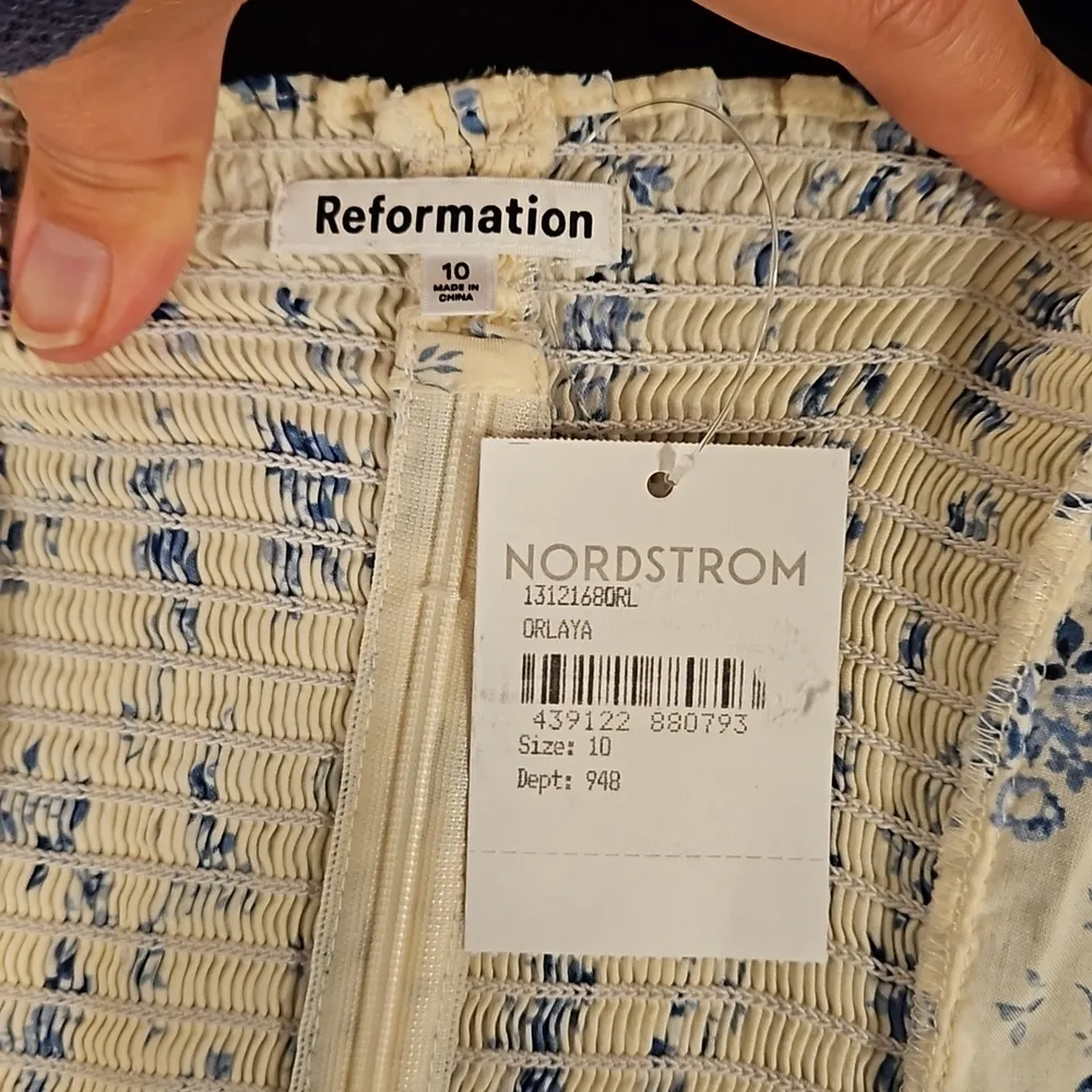 💕REFORMATION💕 Daphne Top ~ Orlaya Floral Print 10 NWT - Image 14