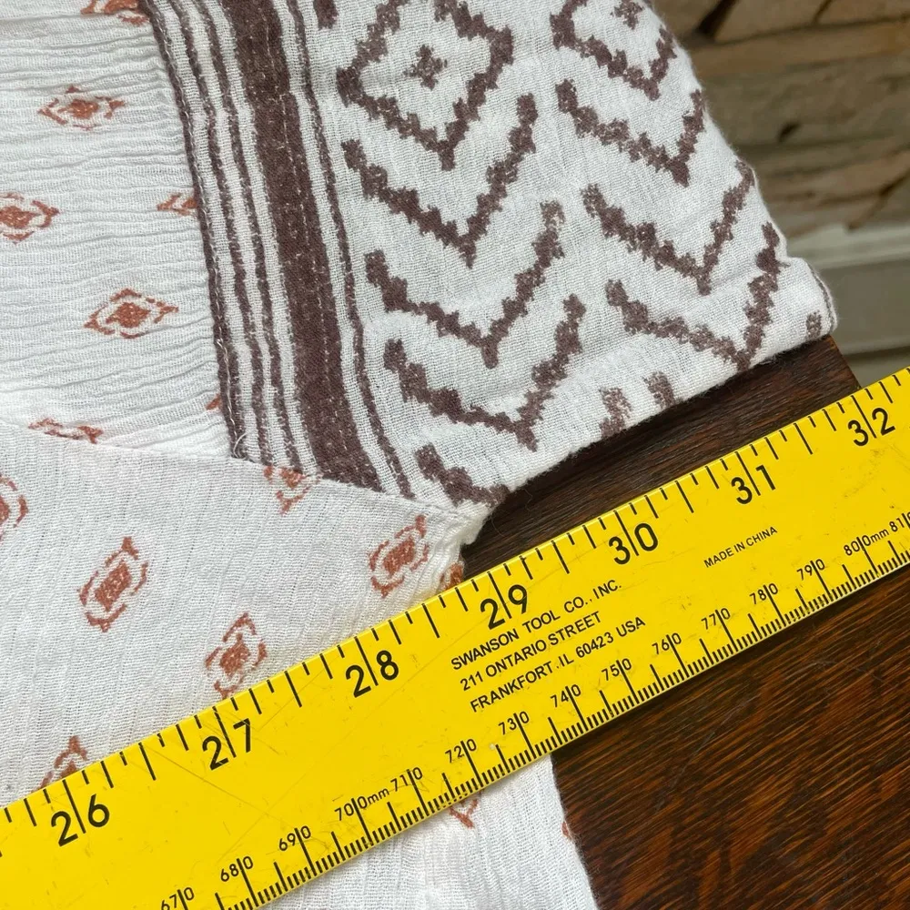 O'Neill White Cream Long Sleeve Button Down Blouse - Image 4