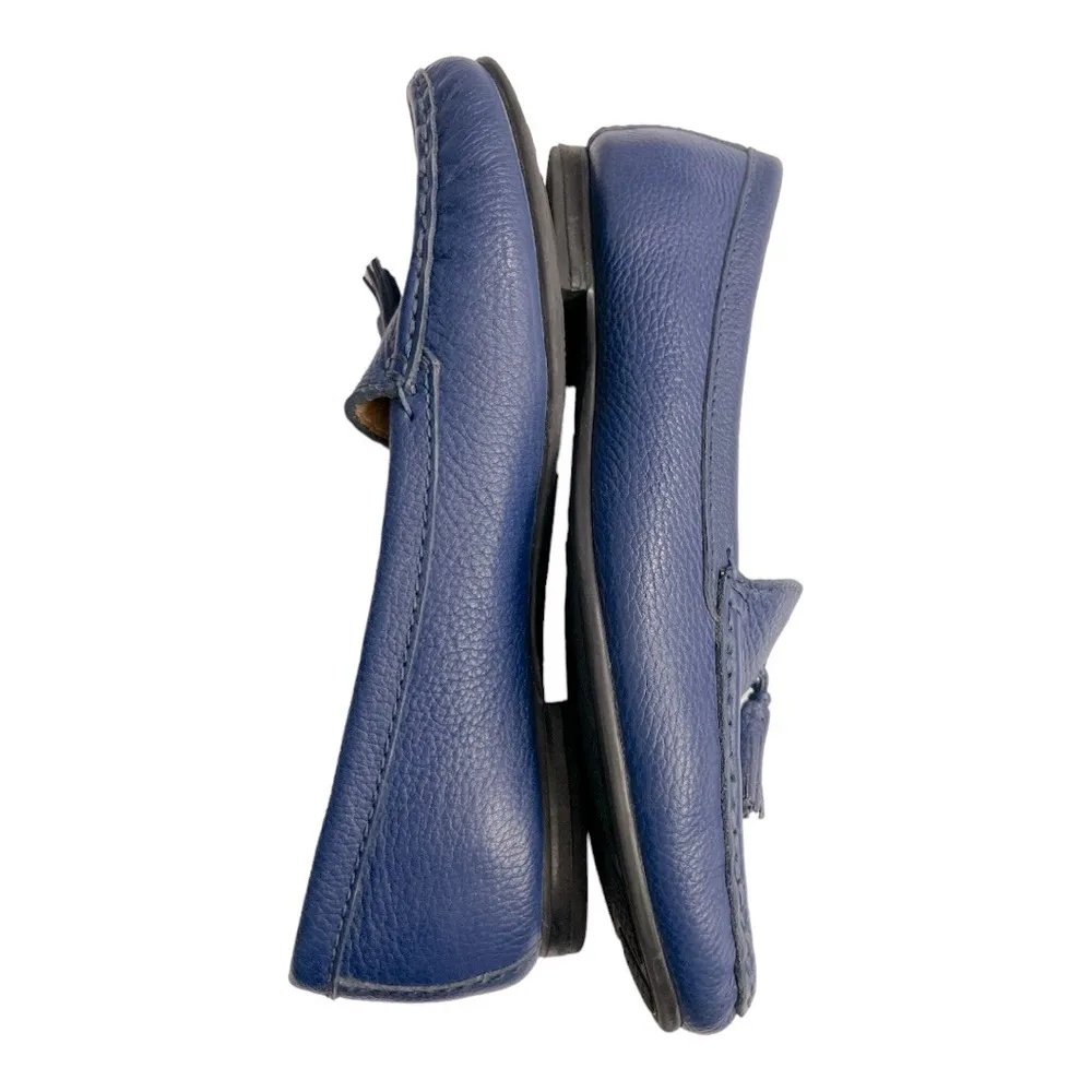 Driver Club Murray Hill Leather Loafer Blue 8.5 - Image 14