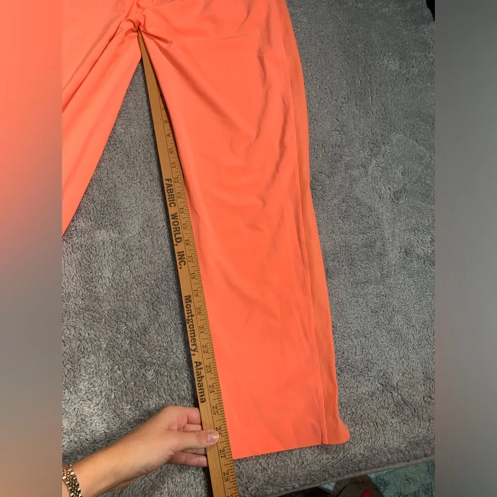 Athleta brooklyn ankle pant coral orange - Image 9