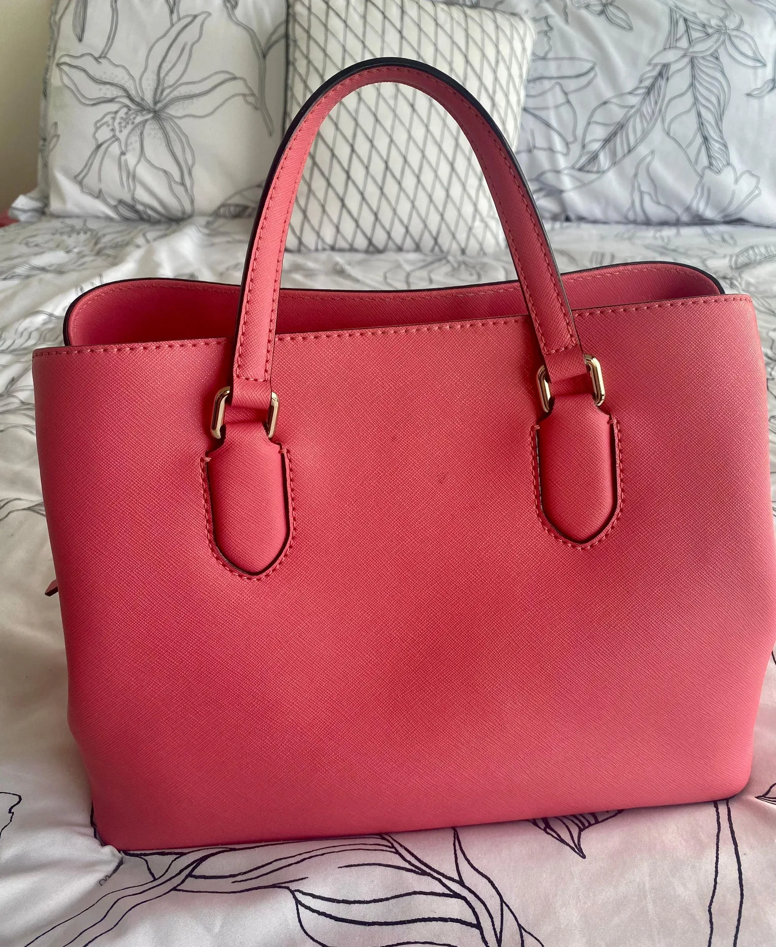 Pink Matching Bag And Wallet - Image 4