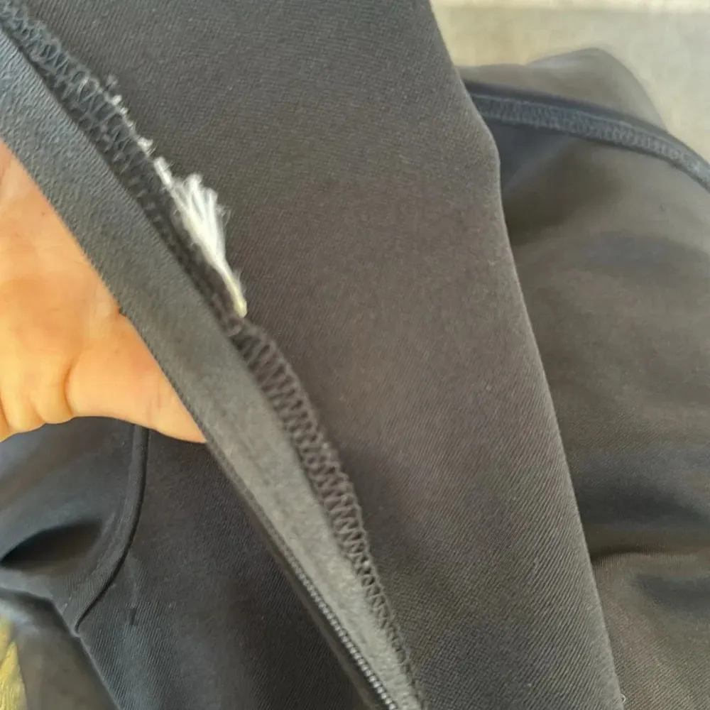 80s black Tadashi Organza and Jersey Gown tulle layers bow mid sleeve boat neck - Image 10