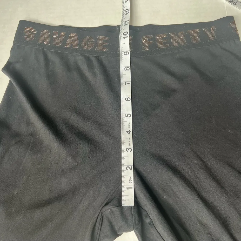 Savage x Fenty Forever savage jersey leggings black lavender medium - Image 3