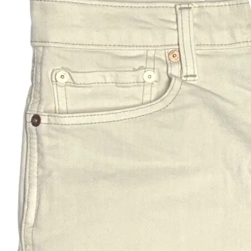 Gap Cheeky Short V White Denim Shorts Womens 8/29 High Rise Raw Hem NWT - Image 4