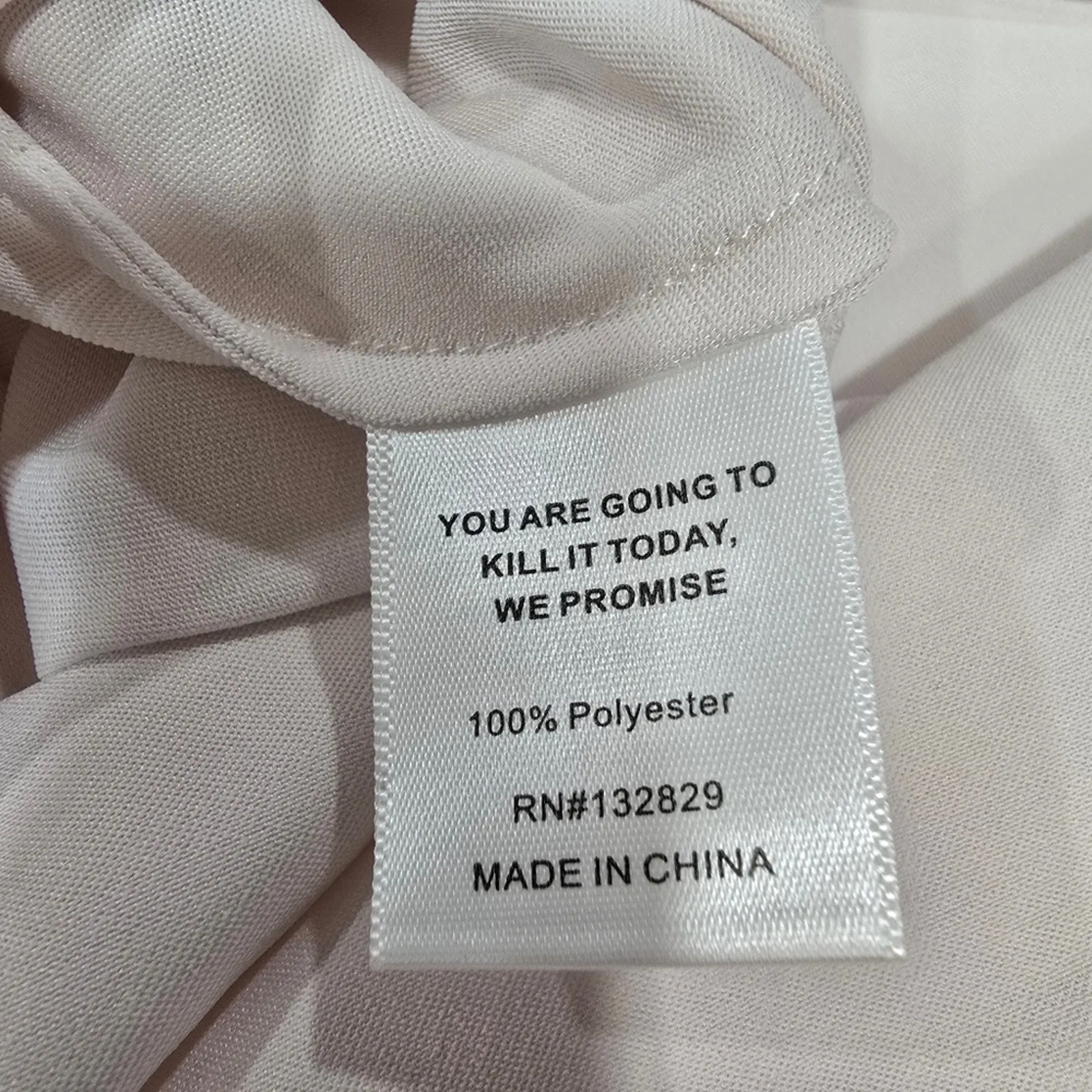 LPA Etta Dress in Champagne Pink XL - Image 8