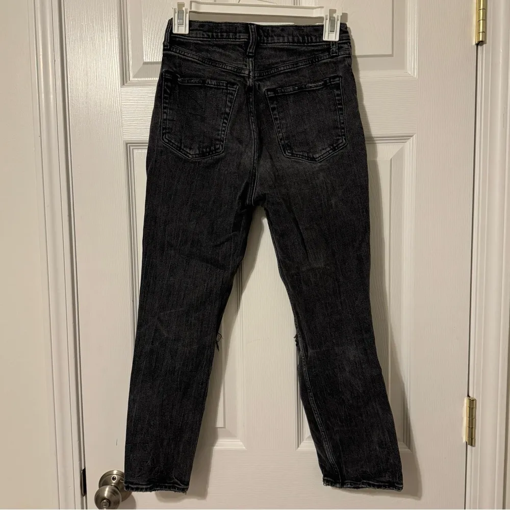 Abercrombie & Fitch The Ankle Straight Utra High Rise Jeans Size 4 Short 27 - Image 6