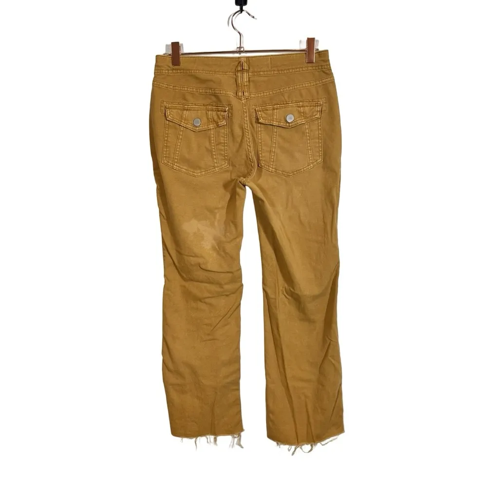 Anthropologie Pilcro The Yaya Crop Flare Pants in Bronze- PLEASE READ - Image 6