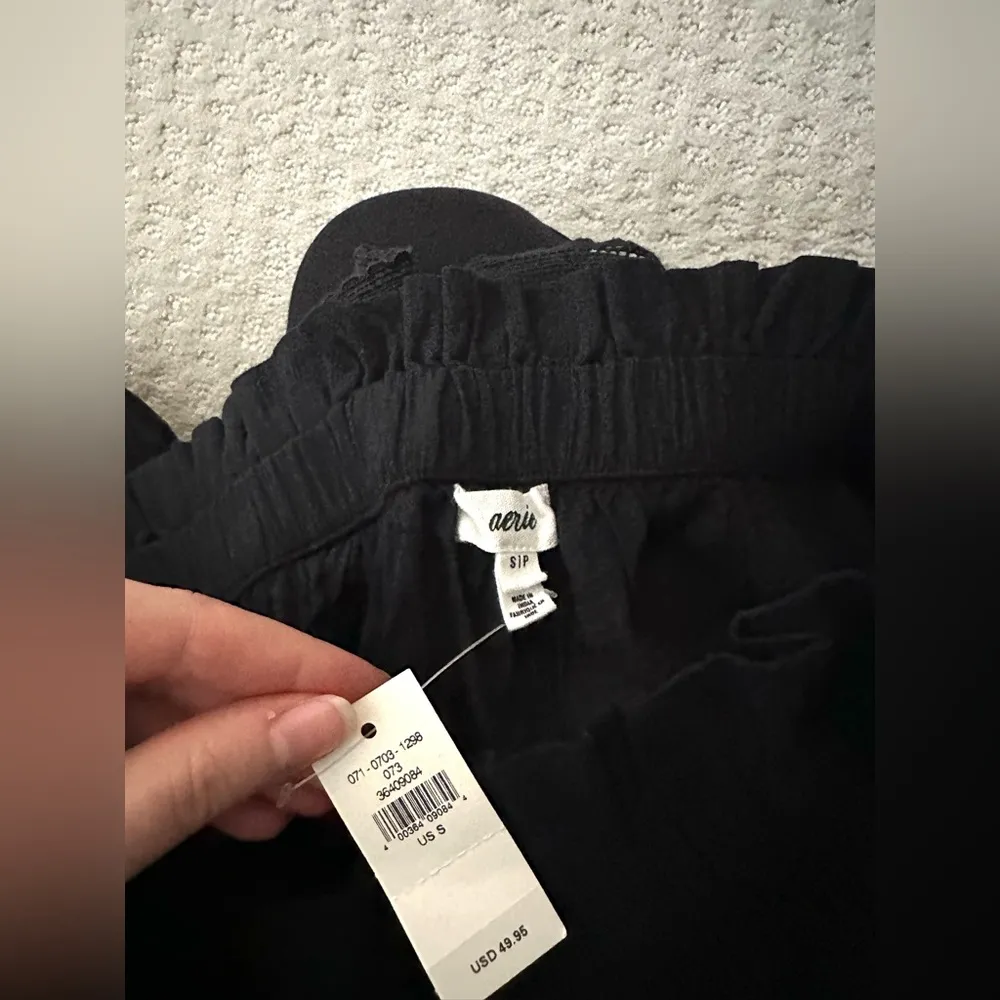NWT Aerie Black Flowy Skirt Size Small - Image 2