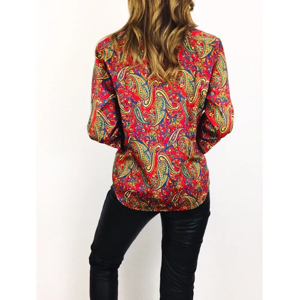 Vintage Ralph Lauren Paisley Button - Image 9