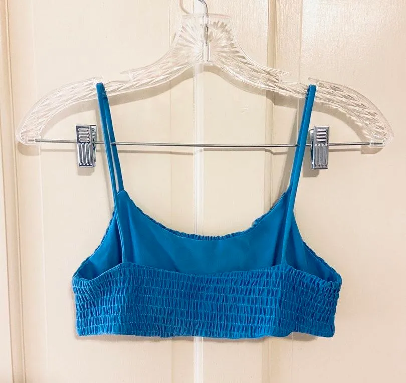 NWOT high cut thong blue bikini - Image 4