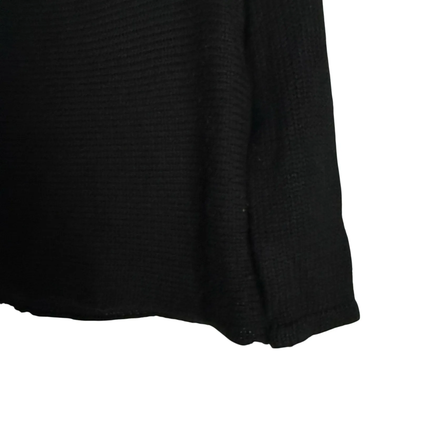 Seek The Label Black Chunky Knit Cowl Neck Long Sleeve Pullover Sweater Size S - Image 5