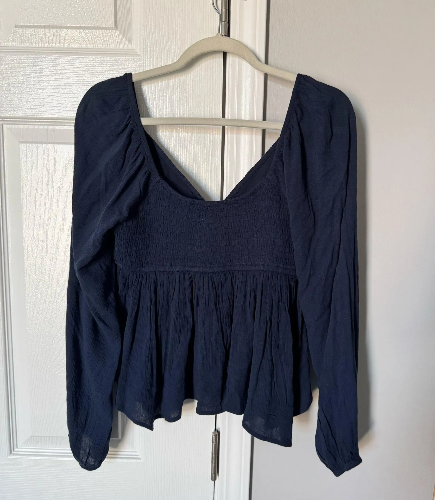 Hollister Long Sleeve Lace Blouse - Image 2