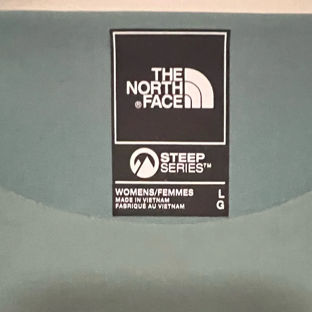 The North Face Steep Series Women’s Pullover Wind Jacket - Size L -‎ Green - Image 6