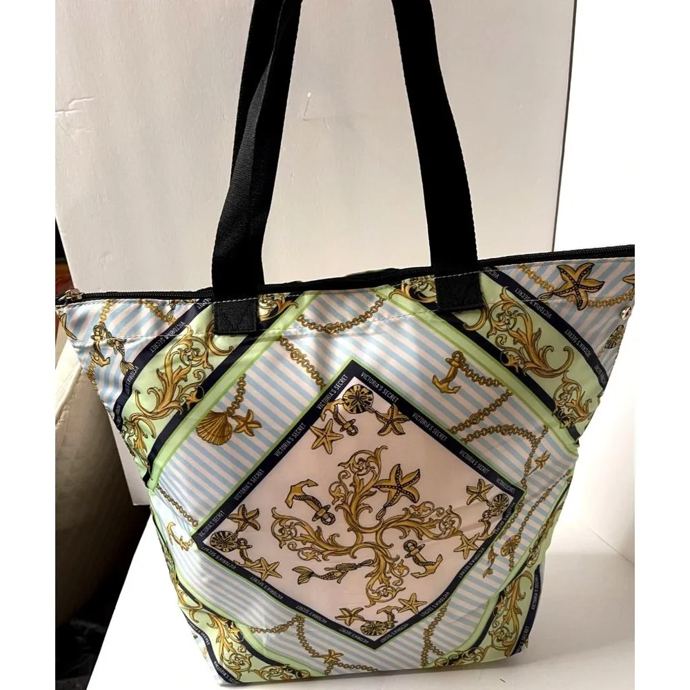 Victoria's Secret Insulated Cooler Large Nautical Beach - Image 3
