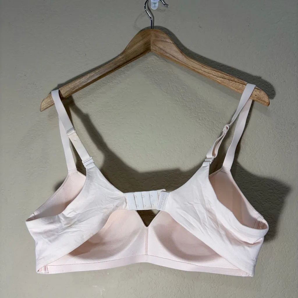 Tommy John bra 38C second skin lightly lined soft pink Casual Comfy Minimalist Tan Size undefined - Image 4