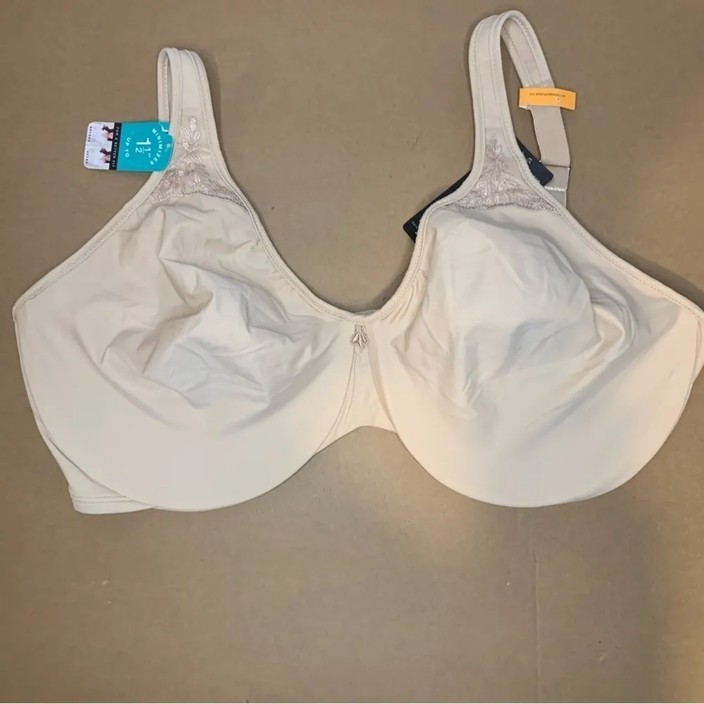 Bali Passion for Comfort Minimizer Beige Underwire Bra 42DD (42E) - Image 13