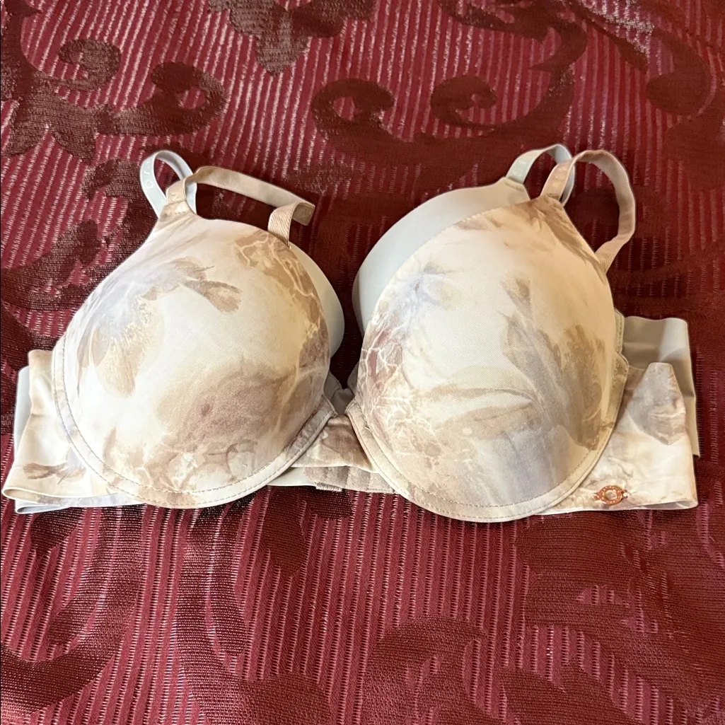 Danskin Cream and Floral Bra Duo - Image 2