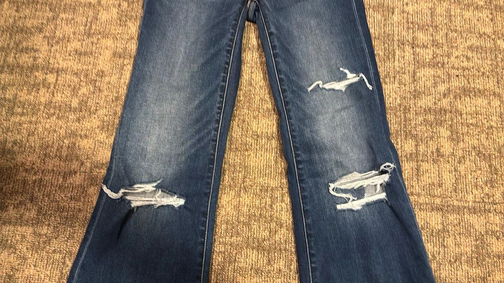 Flare Denim Jeans - Image 4