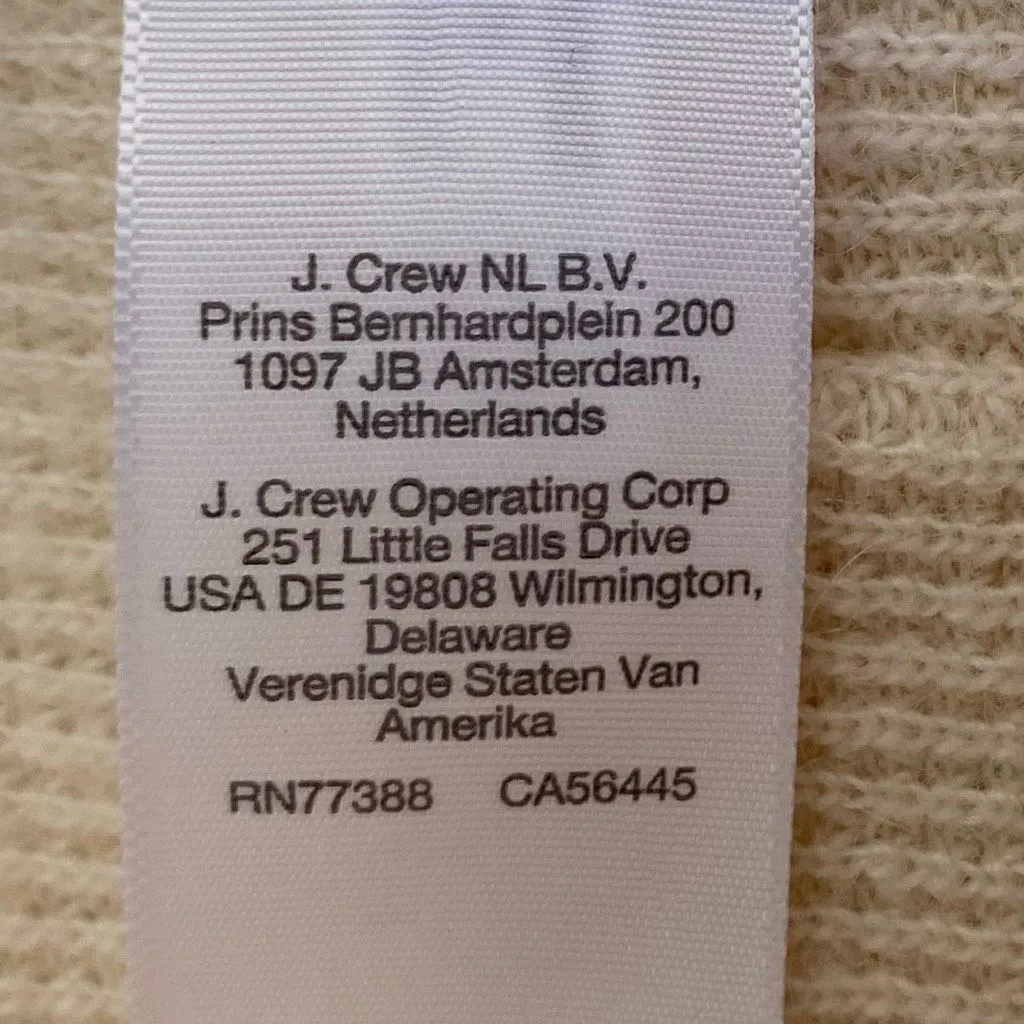 Madewell Knit Joggers Women’s Small – Cream Cozy Lounge Pants Drawstring Waist - Image 7