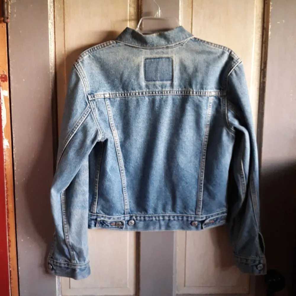 Vintage Levi's  WPL 423 Women's Trucker Denim Jacket - Image 3