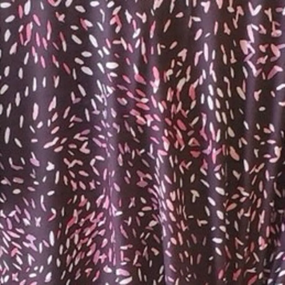 Black with Confetti Pink Cotton Dress Size XL Original Nicole Miller - Image 3