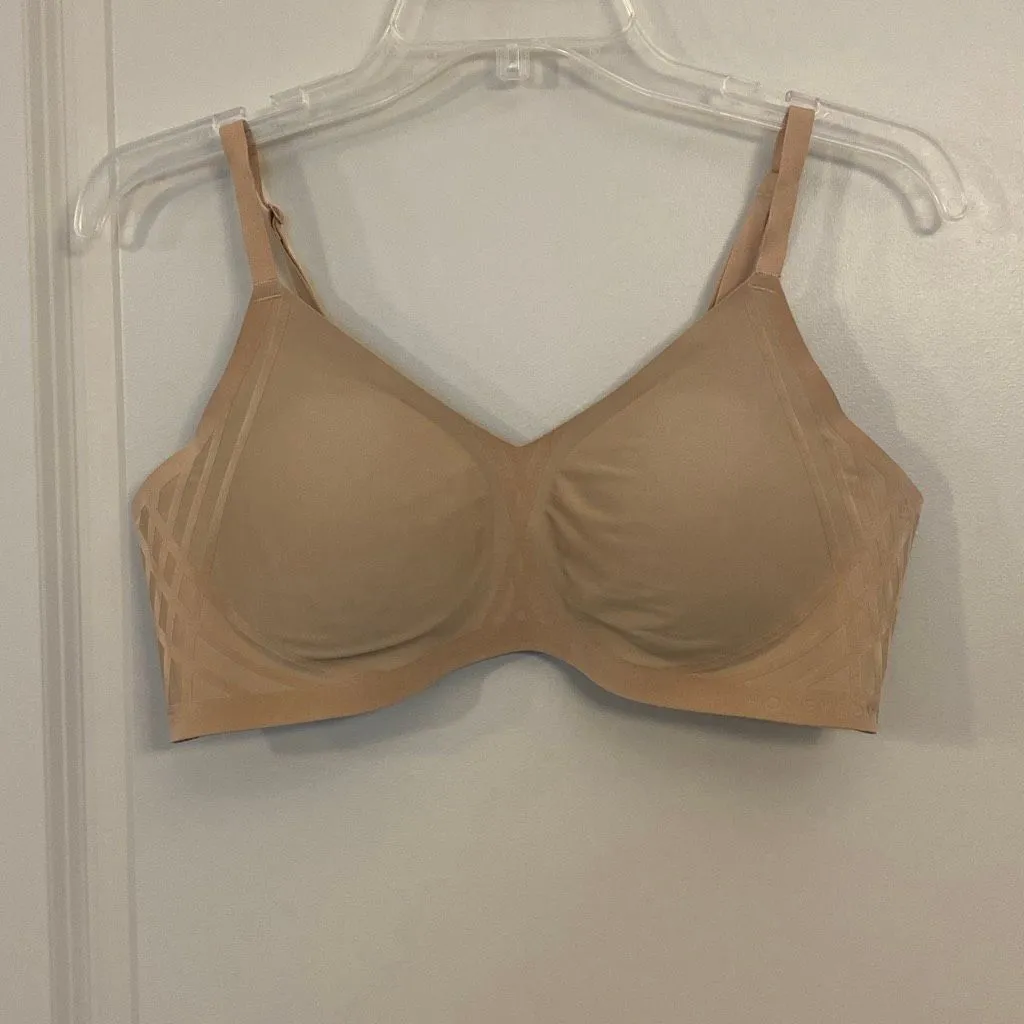 HoneyLove Silhouette bra, size large Tan - Image 2