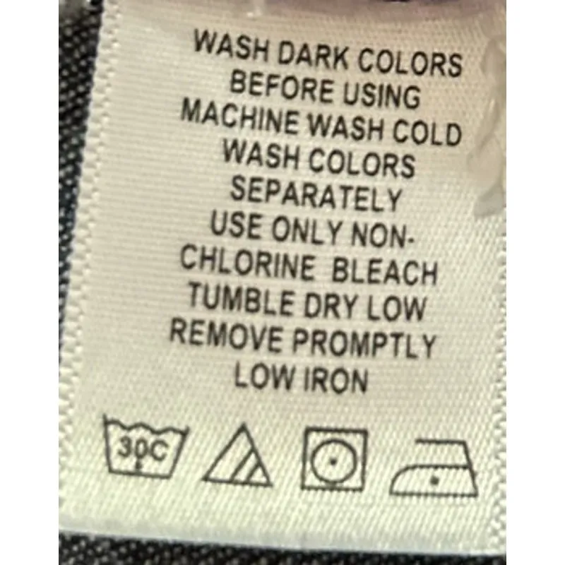 Denim 24/7 Women's Denim Blue‎ Jean Officer Peplum Jacket Faux Buttons Size 26W Blue - Image 5