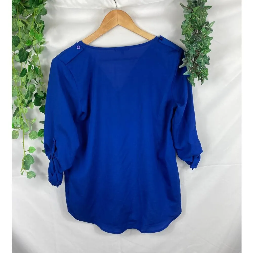 Monteau  v neck blouse - Image 5