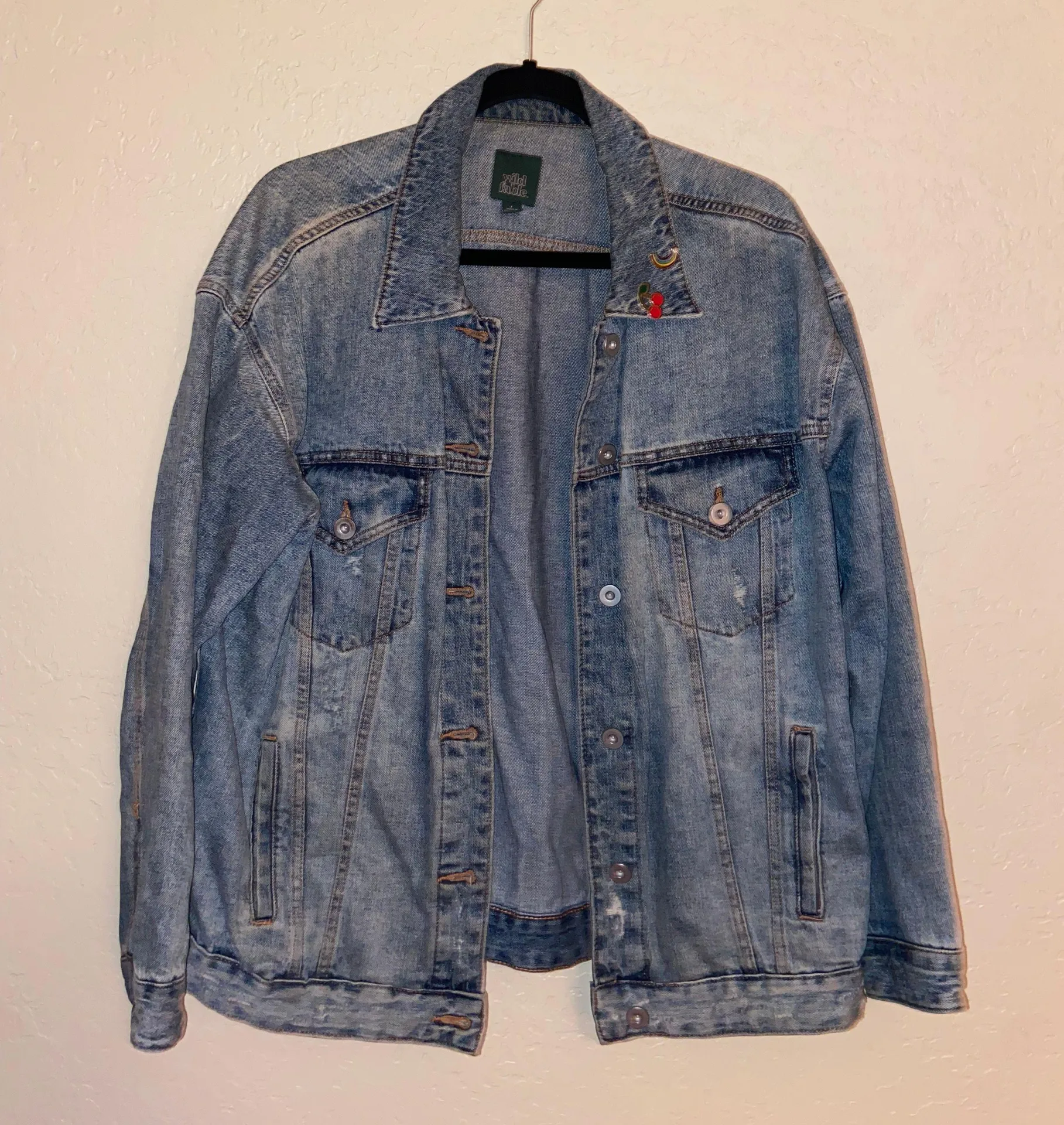 Wild Fable Oversized Jean Jacket - Image 2