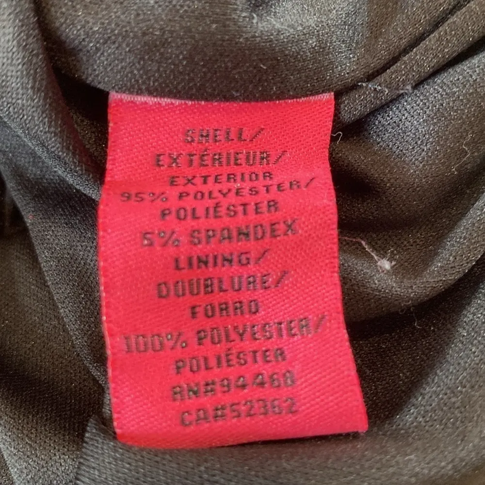 Betsey Johnson Gold & Black Metallic Cocktail Dress Cap Sleeve Back Zip Sz 4 - Image 8