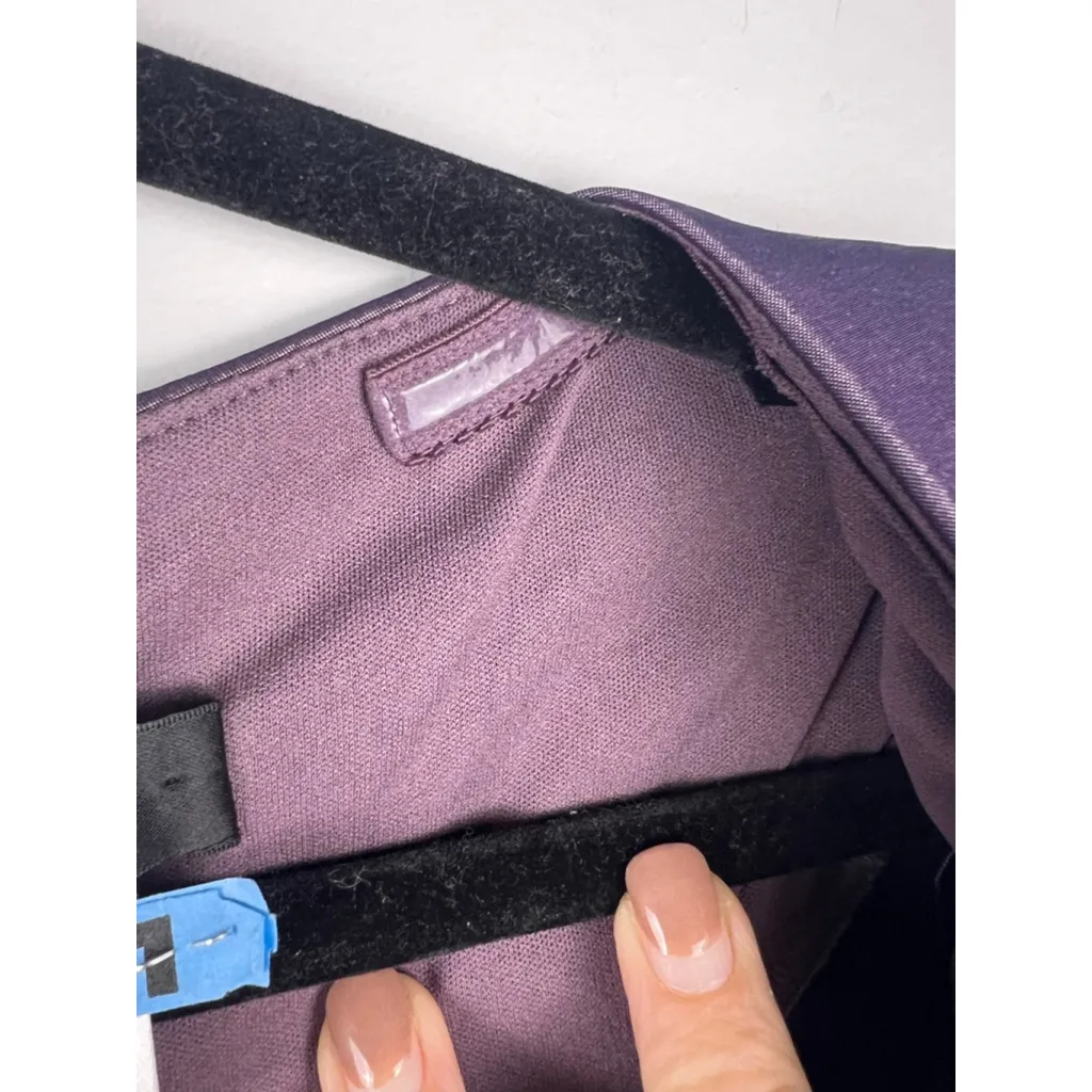 Tadashi Shoji Metallic Lavender Formal Two-Piece Gown Set Size 10 - Image 7