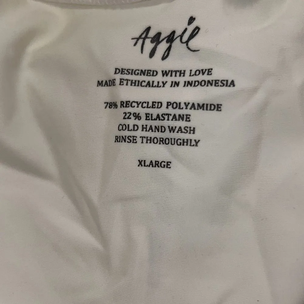 ✨Aggie Swim BRAZIL BOTTOMS✨ White Size XL - Image 6