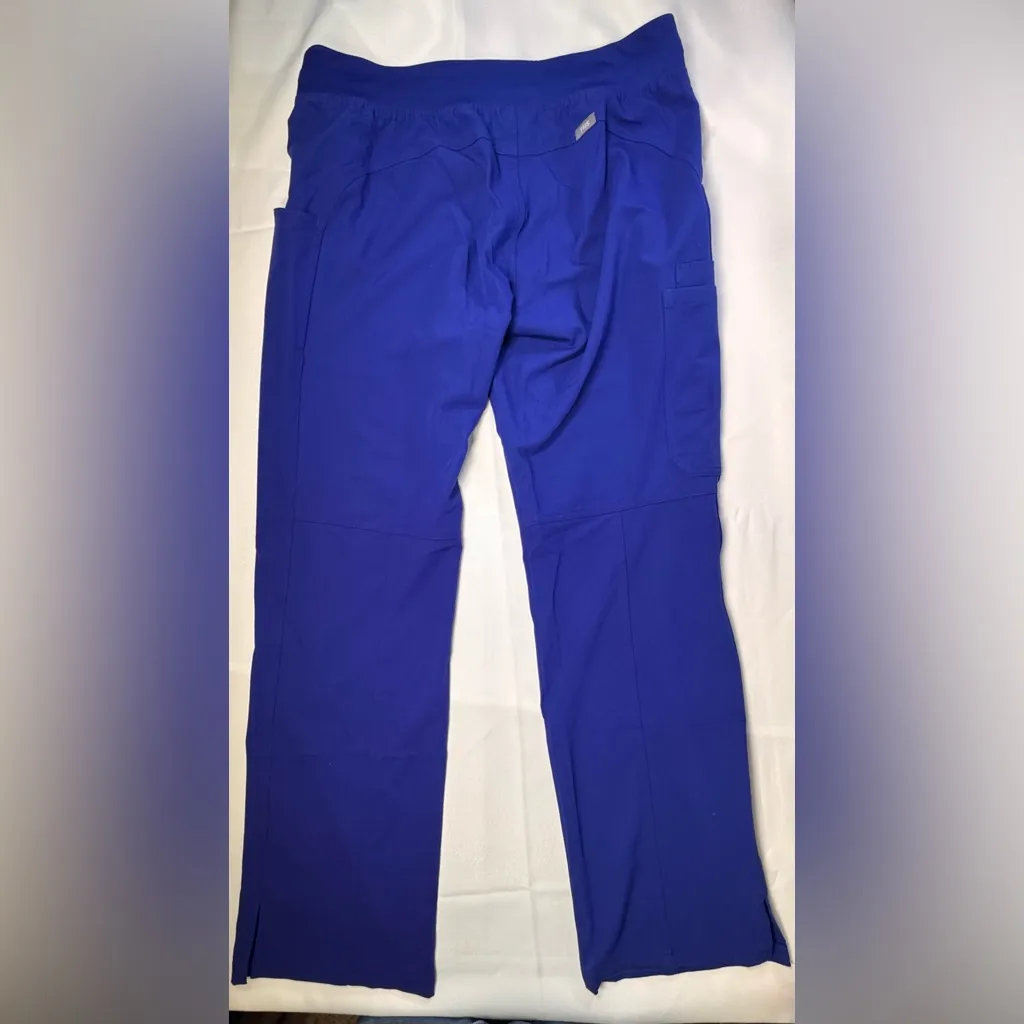 FIGS Technical Collection Royal Blue Scrub Pants - Size M - Image 2