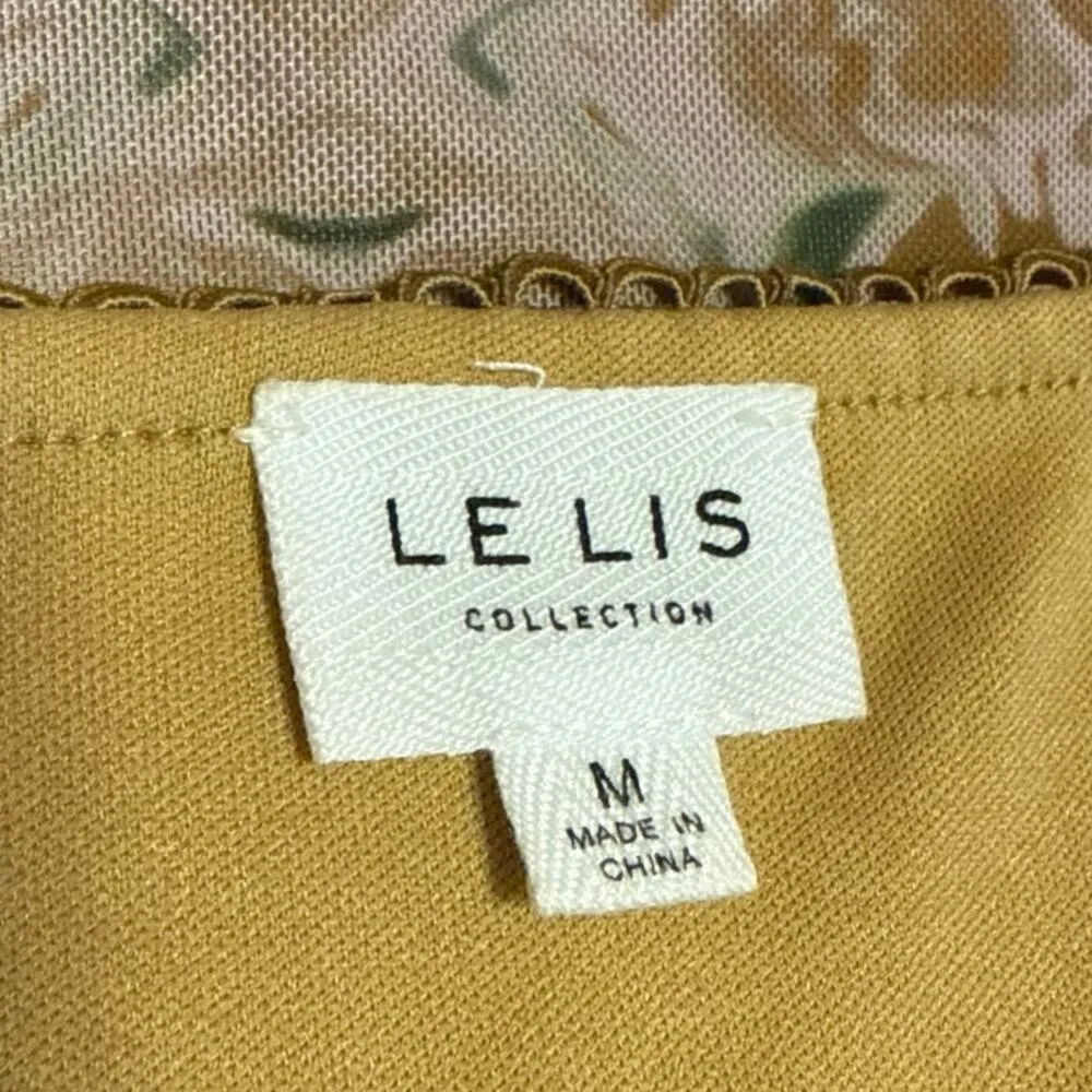 Le Lis Multicolor Sleeveless Keyhole Marble Print Cami Mini Bodycon Tank Dress M - Image 5