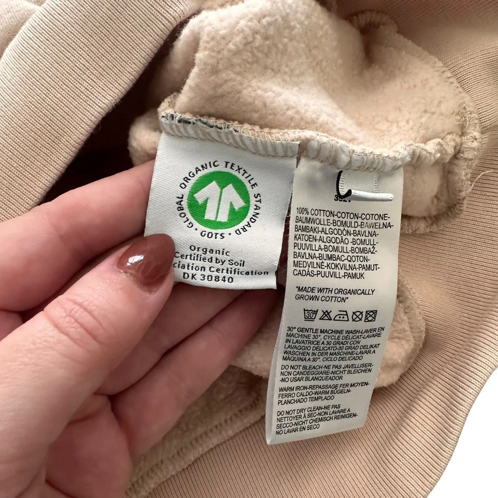 PS PAUL SMITH Swirl Logo Crewneck Sweatshirt‎ Pink XL - Image 5