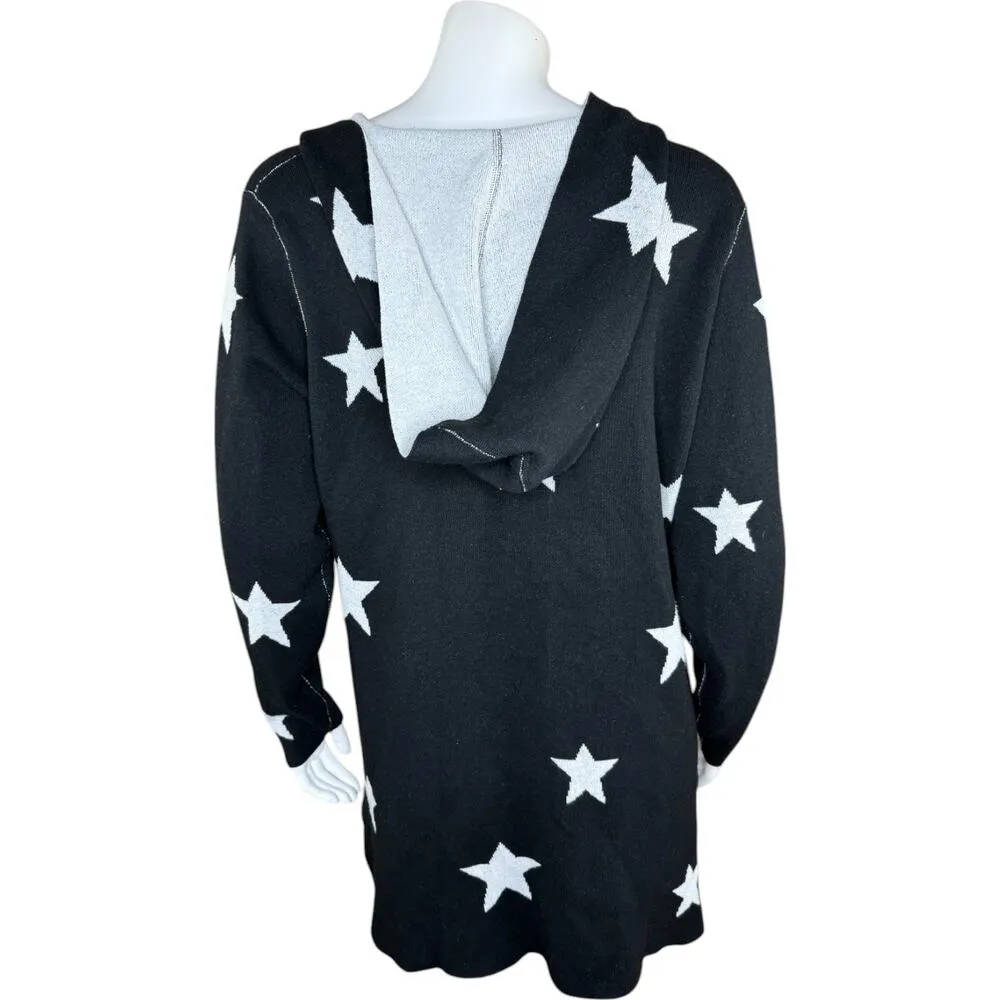 Belle by Kim Gravel Reversibelle Star Power Cardigan Black X - Image 13