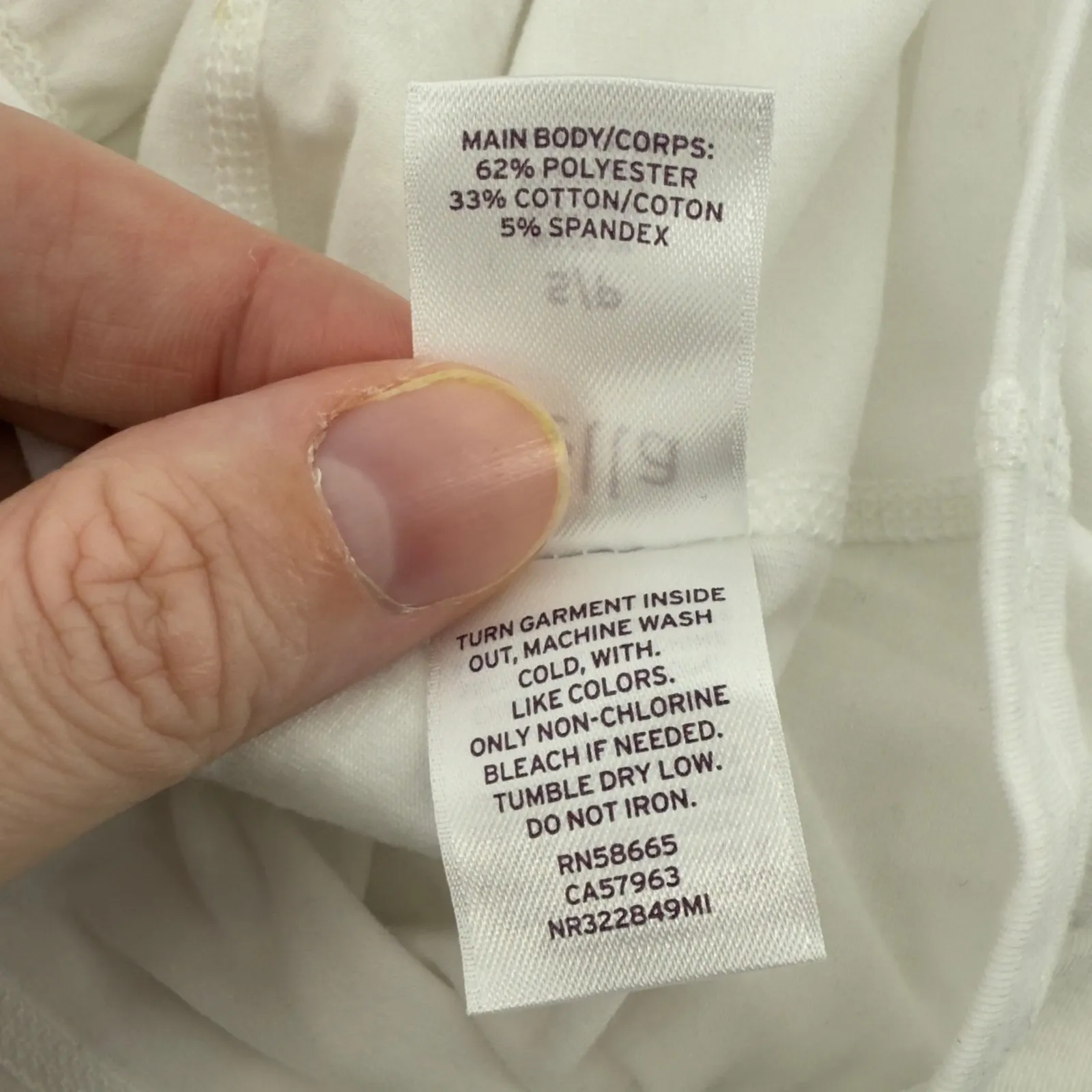 Zella Short Sleeve Cinched Athletic T-Shirt White Women S Athleisure Workout Gym - Image 6