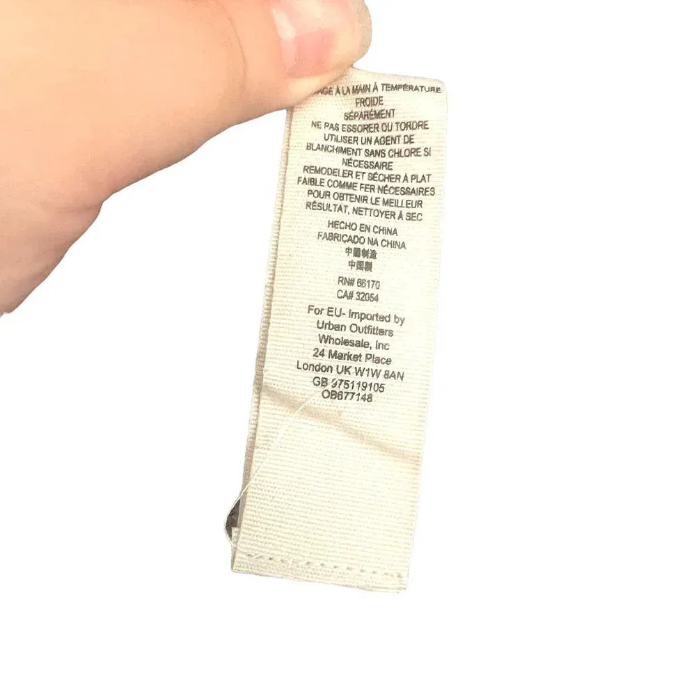 Free People Pieced With Paisley Fringed Top Blue Red Size XS/S‎ - Image 13