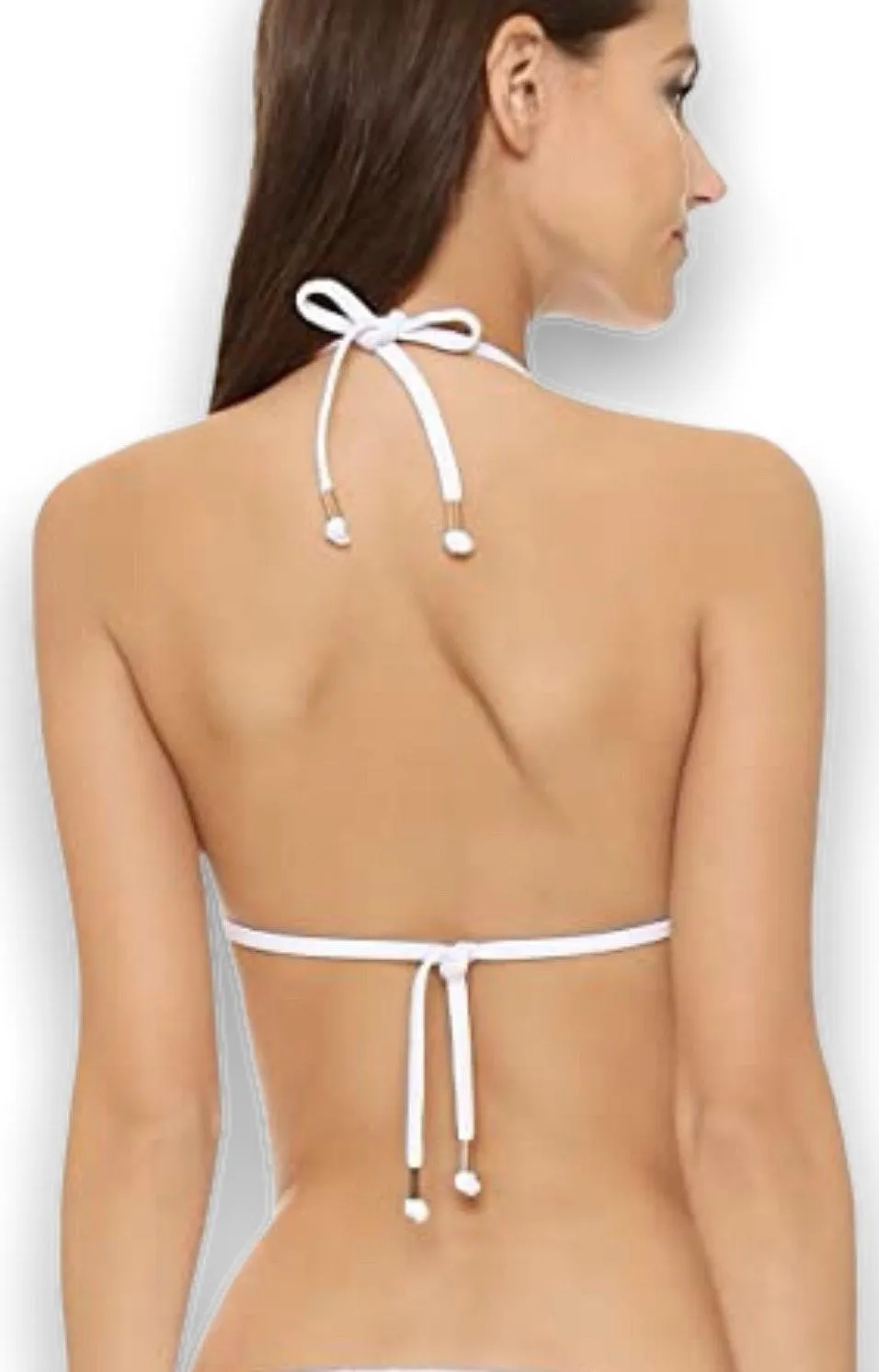 Eberjey Swim Crystal Valley Gisele Bikini Top Women's Size Small NWT New - Image 3