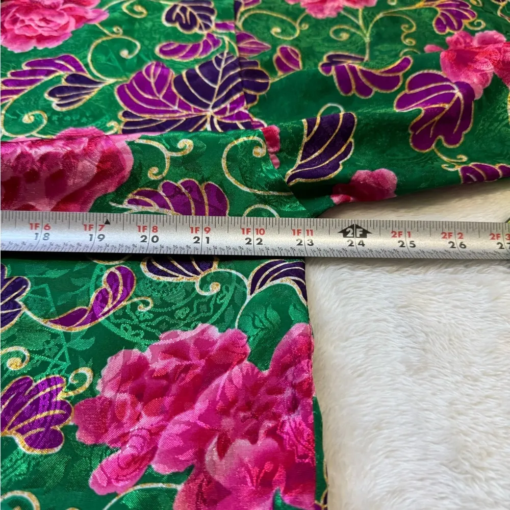 Victoria’s Secret Vintage 90’s Floral Oversized Button Down Shirt Size Small - Image 2