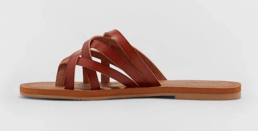 Universal Thread Multi Strap Slide Sandals - Image 2